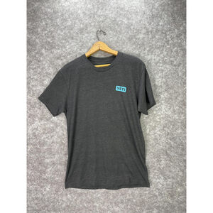 Yeti Shirt Mens Medium Gray Bear Pizza Graphic Short Sleeve T Shirt Tee